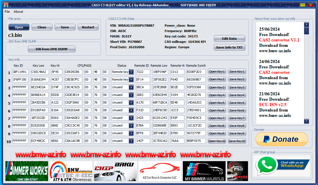 CAS3 C3 V1.1