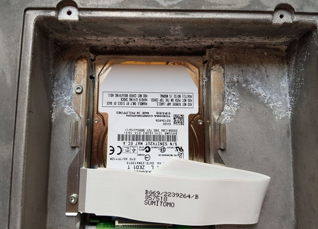 NBT EVO HDD replace