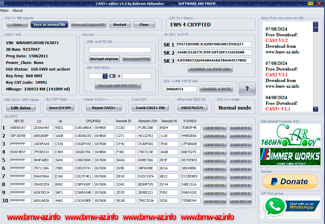 CAS3++ V1.2