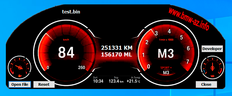 BMW Cluster tool V1.0